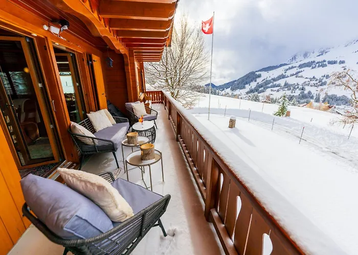 Domaine Exceptionnel Avec 5 Chalet Les Mosses